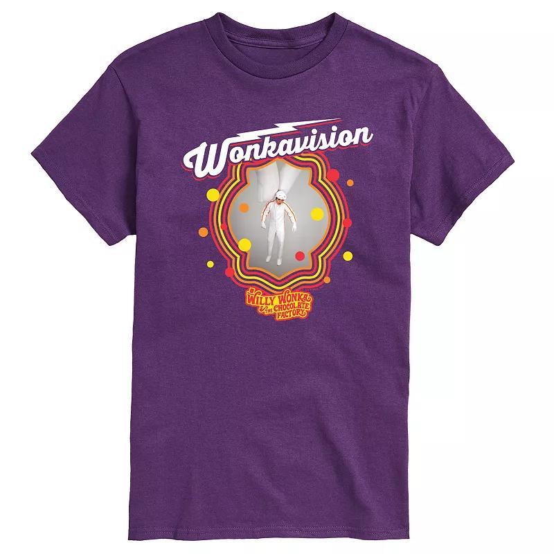 Men's Willy Wonka Wonkavision Graphic Tee,  Product Image