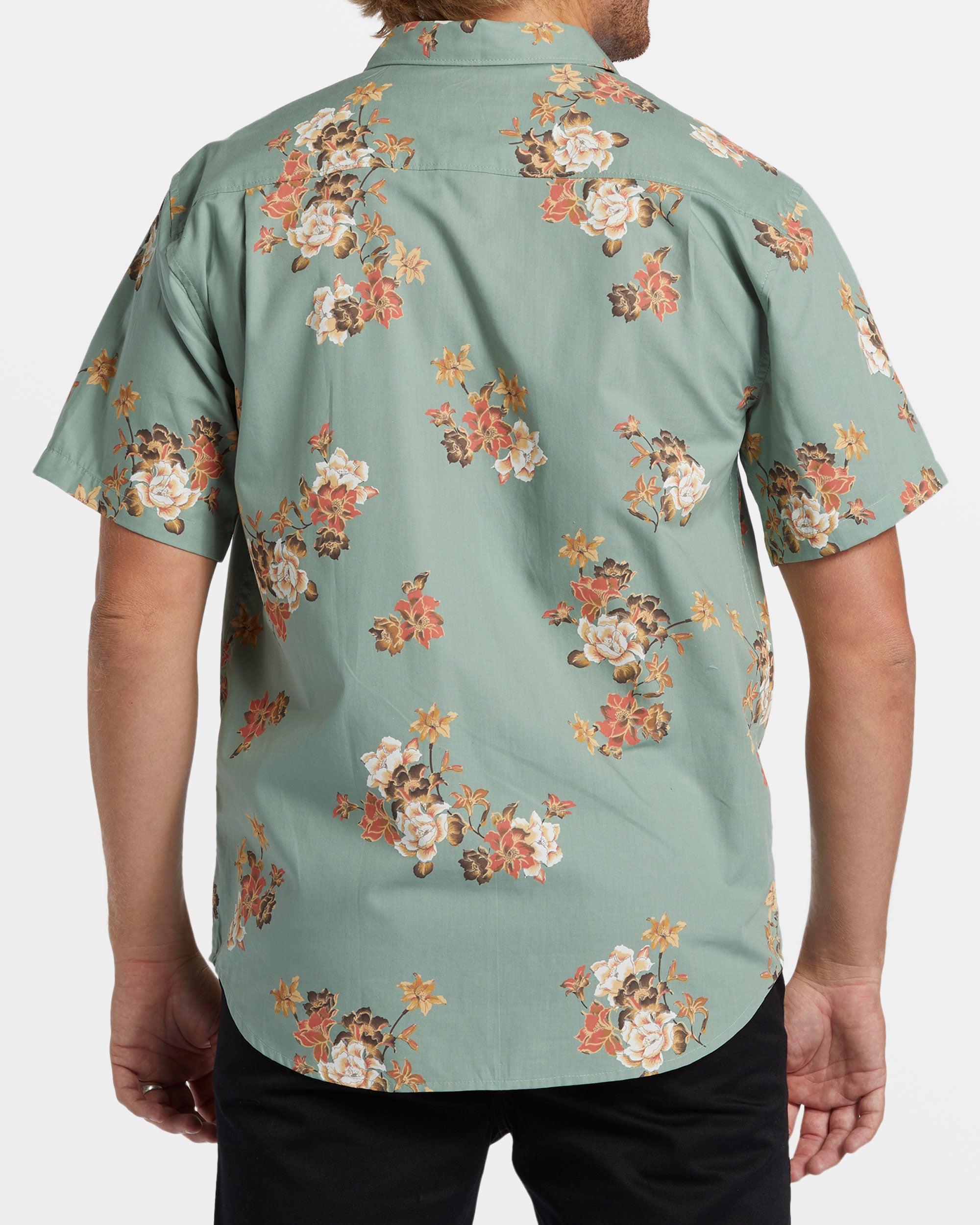 Sundays Mini Short Sleeve Shirt - Sage Male Product Image