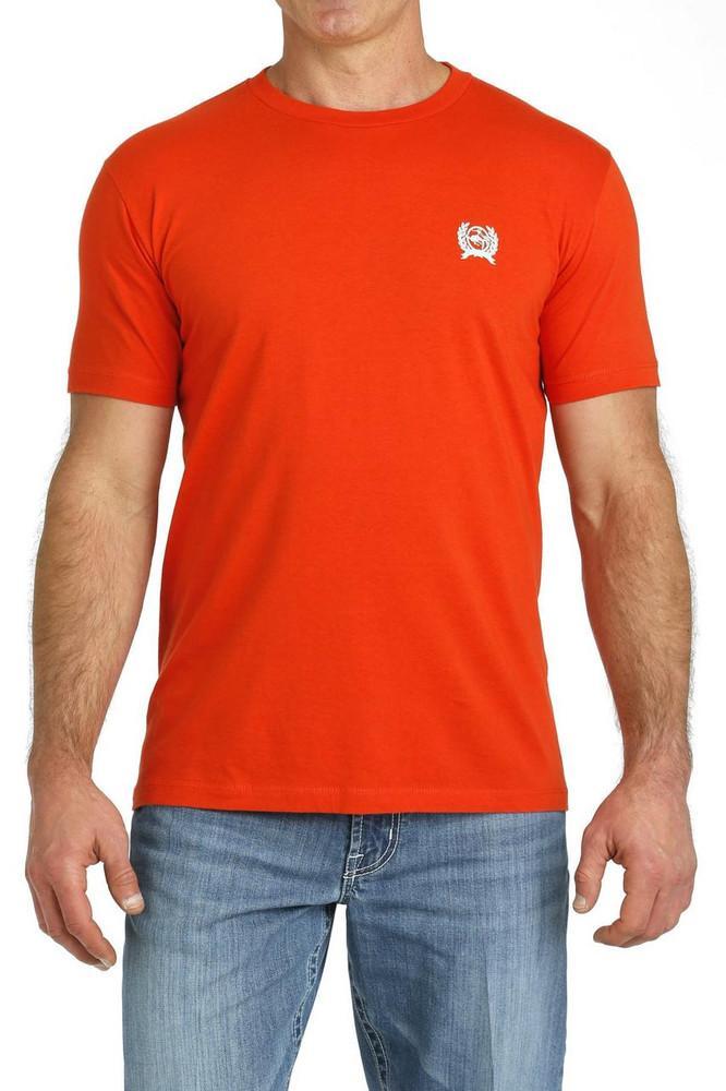 SALE Cinch® Men's S/S Red Cinch Ranch Supply T-Shirt Product Image