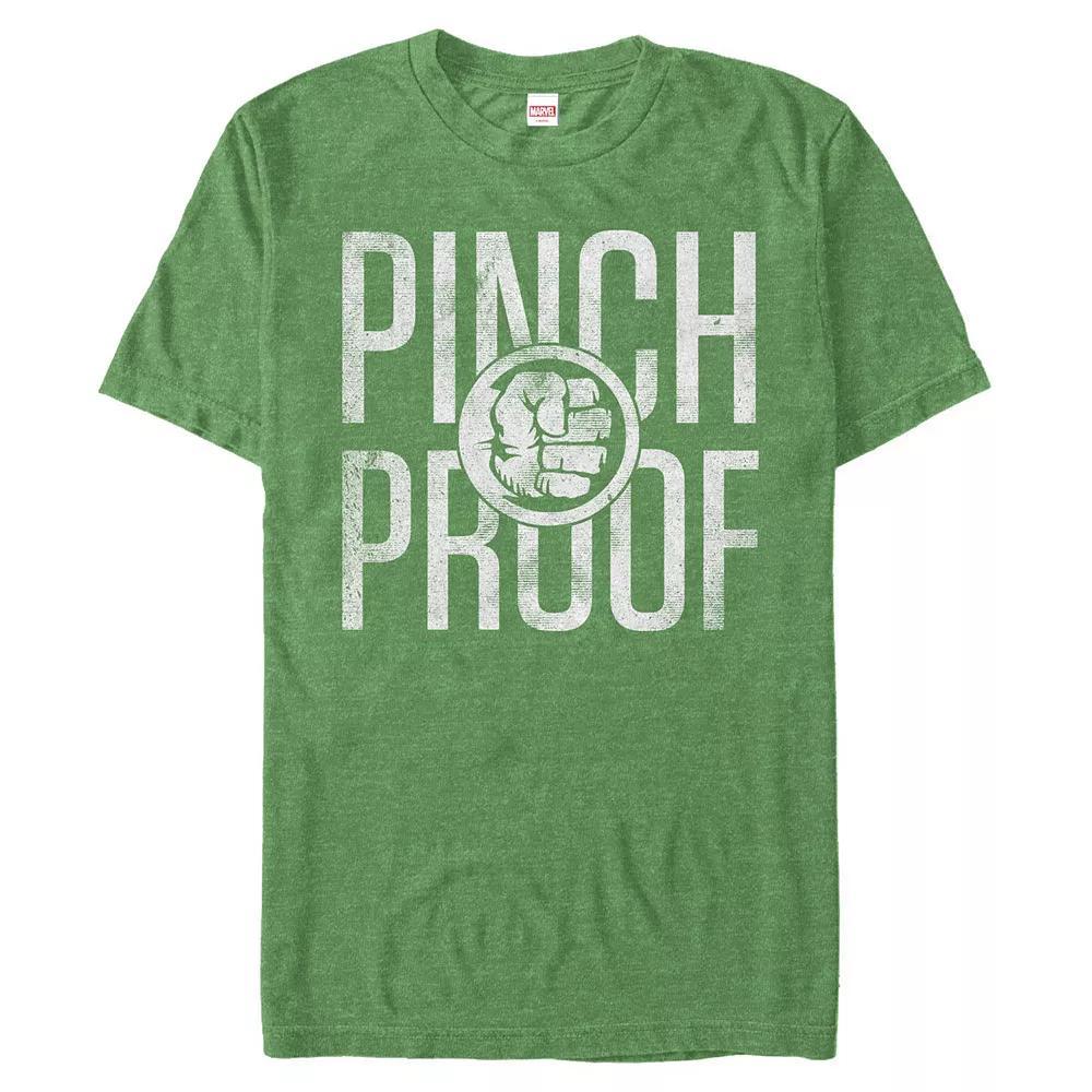 Big & Tall Marvel The Hulk Pinch Proof Graphic Tee, Men's,  Product Image