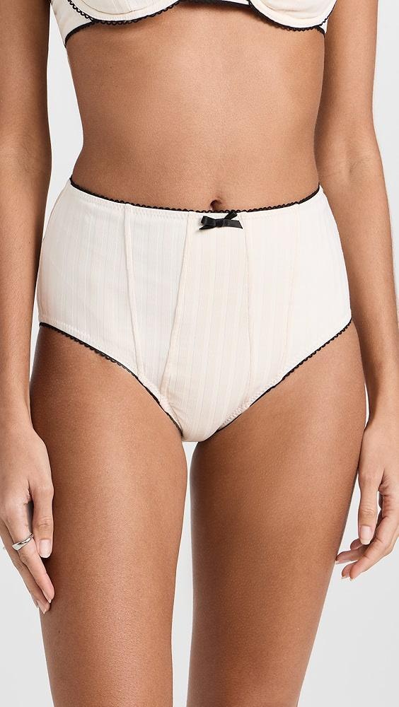 STAUD Brenton High Rise Bikini Bottoms | Shopbop Product Image