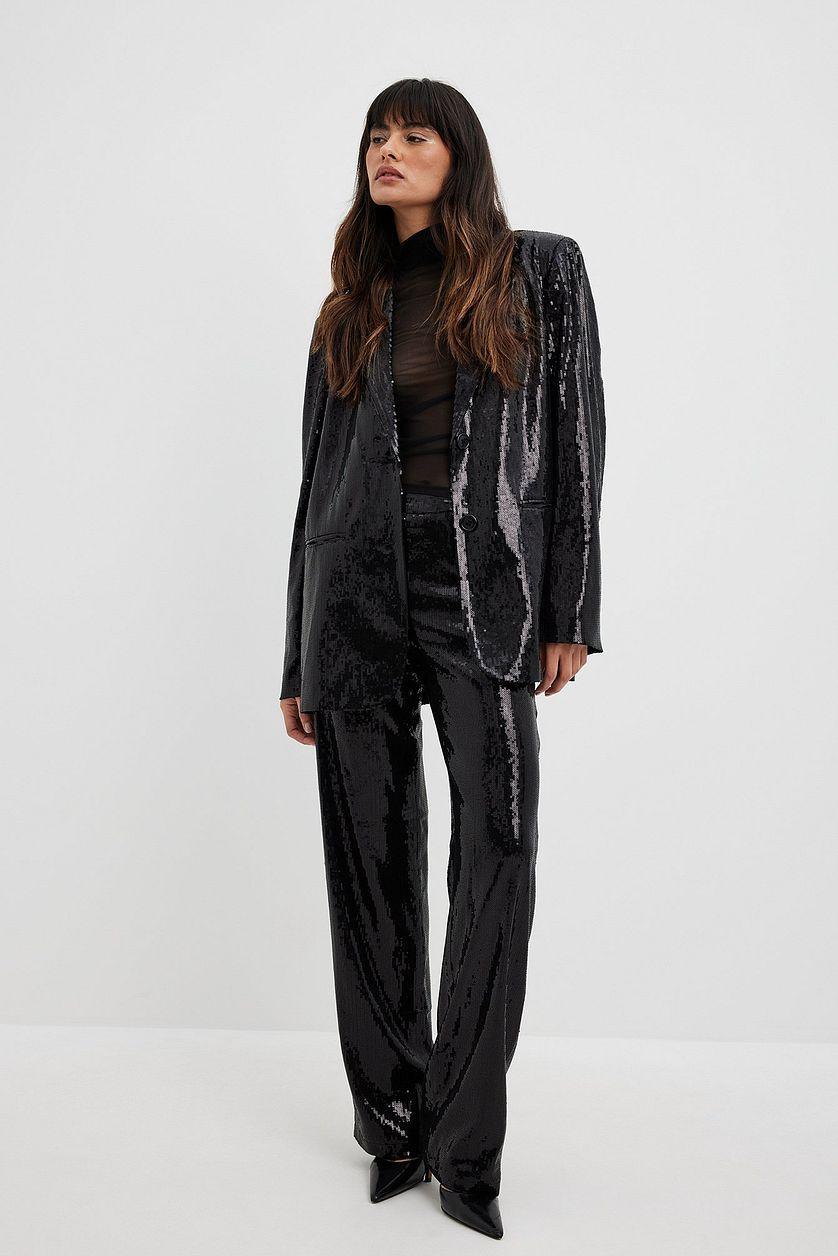 Oversized Sequin Blazer Product Image