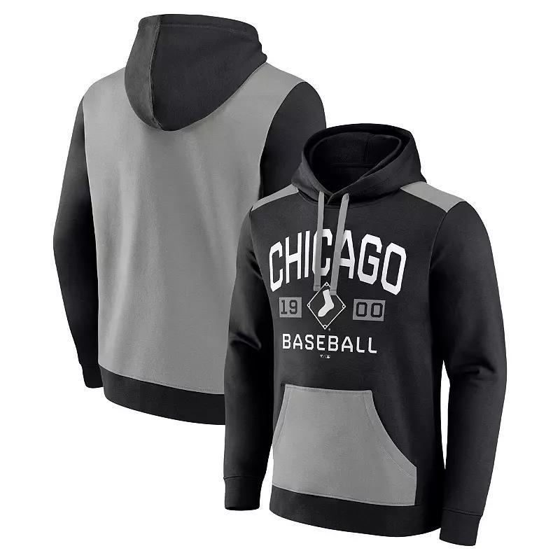 Mens Fanatics Branded /Gray Chicago White Sox Chip In Pullover Hoodie Product Image