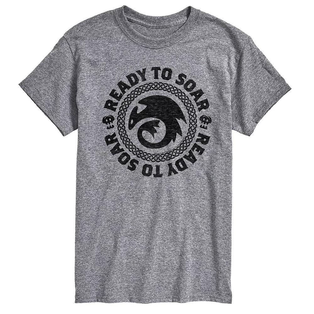 Big & Tall How To Train Your Dragon Ready To Soar Graphic Tee, Men's,  Product Image