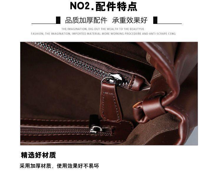 Faux Leather Tote Bag Product Image