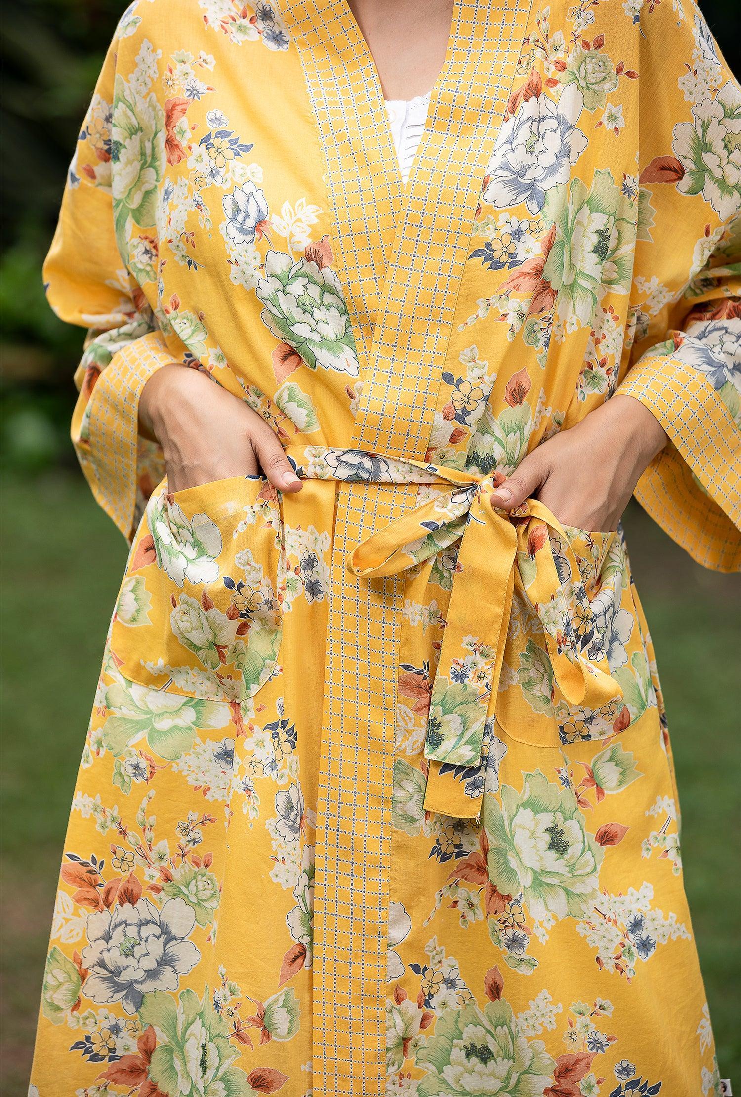 Indian 100 % Cotton Kimono Product Image