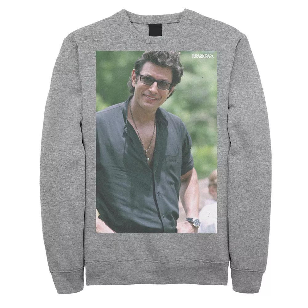 Men's Jurassic Park Jeff Goldblum Smile Poster Style Sweater,  Product Image