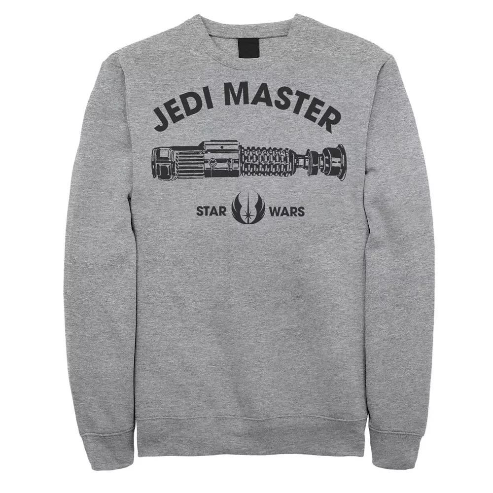 Big & Tall Star Wars Jedi Master Lightsaber Logo Fleece Sweatshirt, Men's,  Product Image