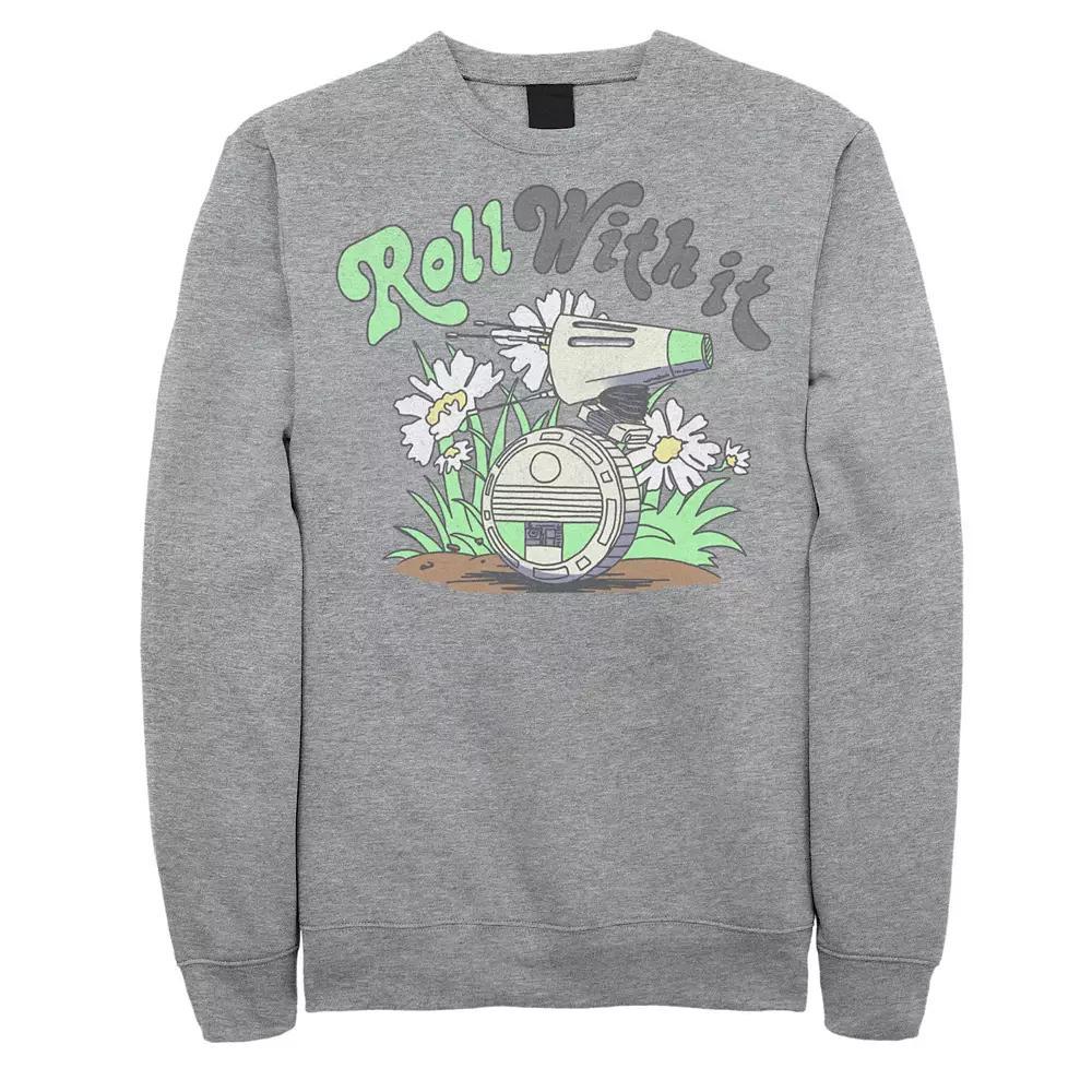 Men's Star Wars The Rise of Skywalker D-0 Roll With It Fleece Graphic Top,  Product Image