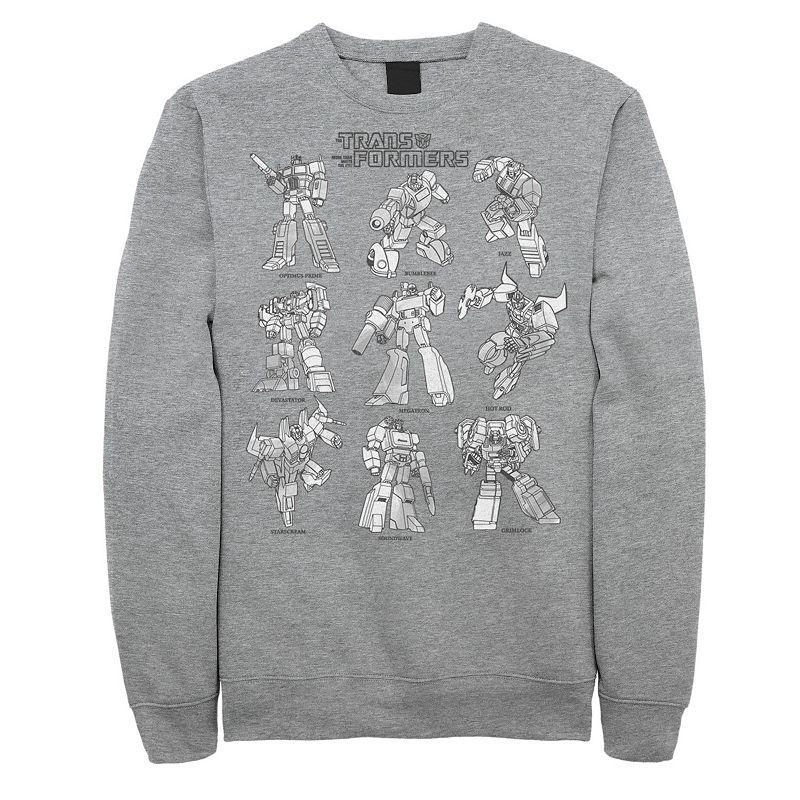 Men's Transformers Sketches Stack Sweatshirt,  Product Image