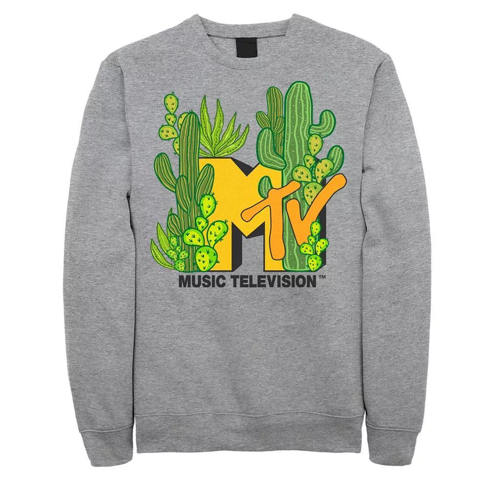 Men's MTV Logo Cacti Galore Sweatshirt,  Product Image