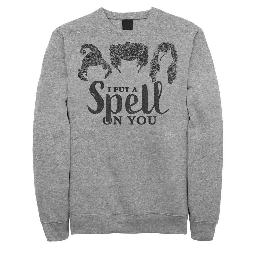 Disney's Hocus Pocus Men's I Put A Spell On You Group Shot Sweatshirt,  Product Image