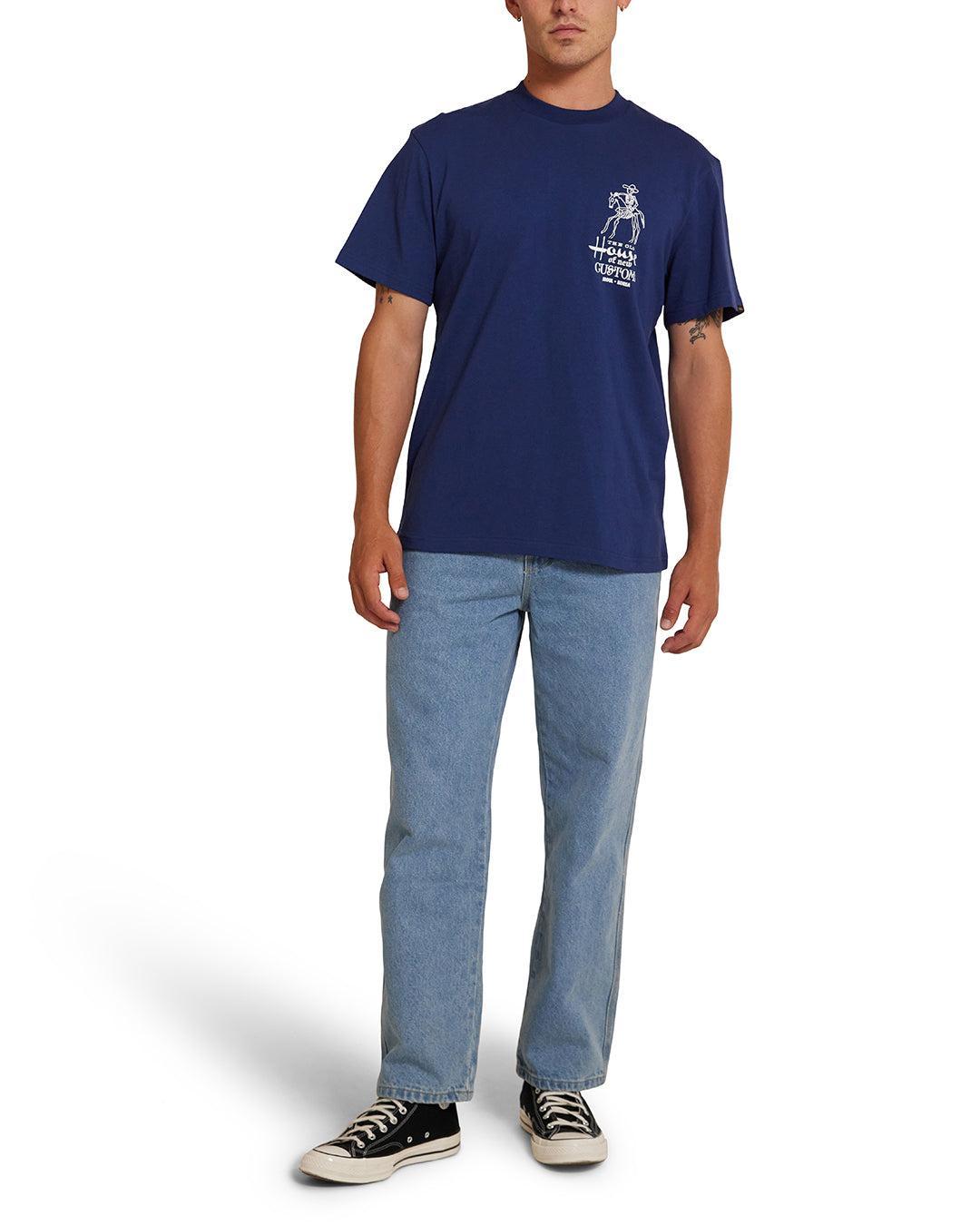 Seoul Address Tee - Mechanic Blue Product Image