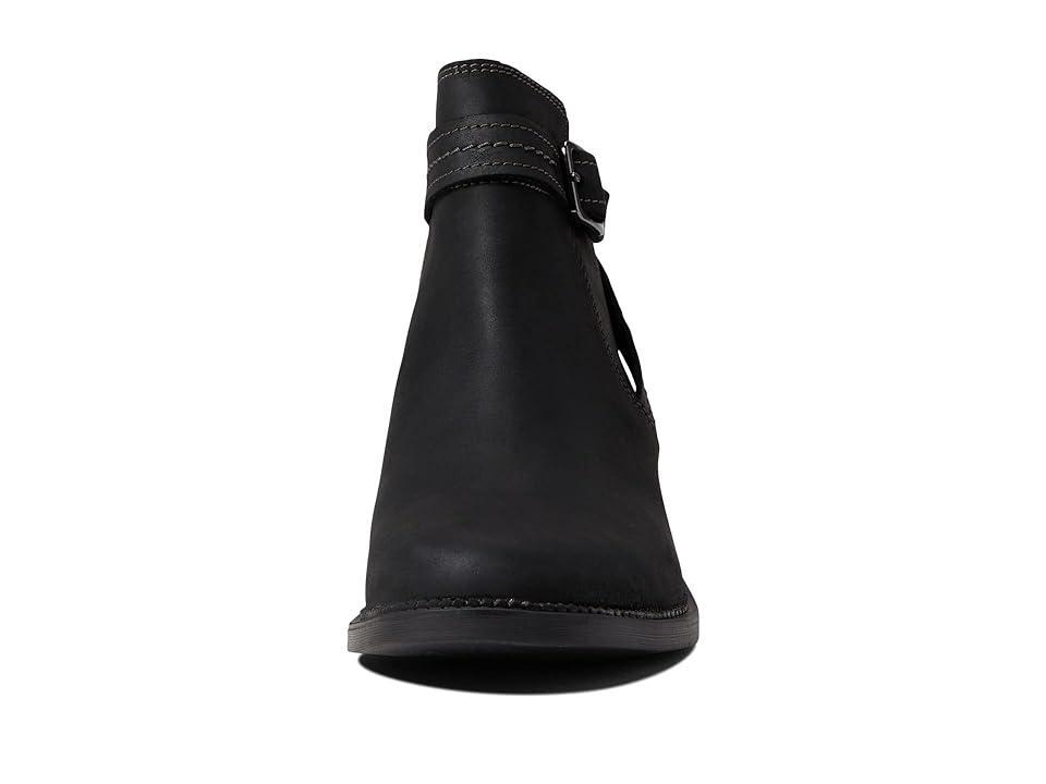 Clarks Maye Strap Leather) Women's Boots Product Image