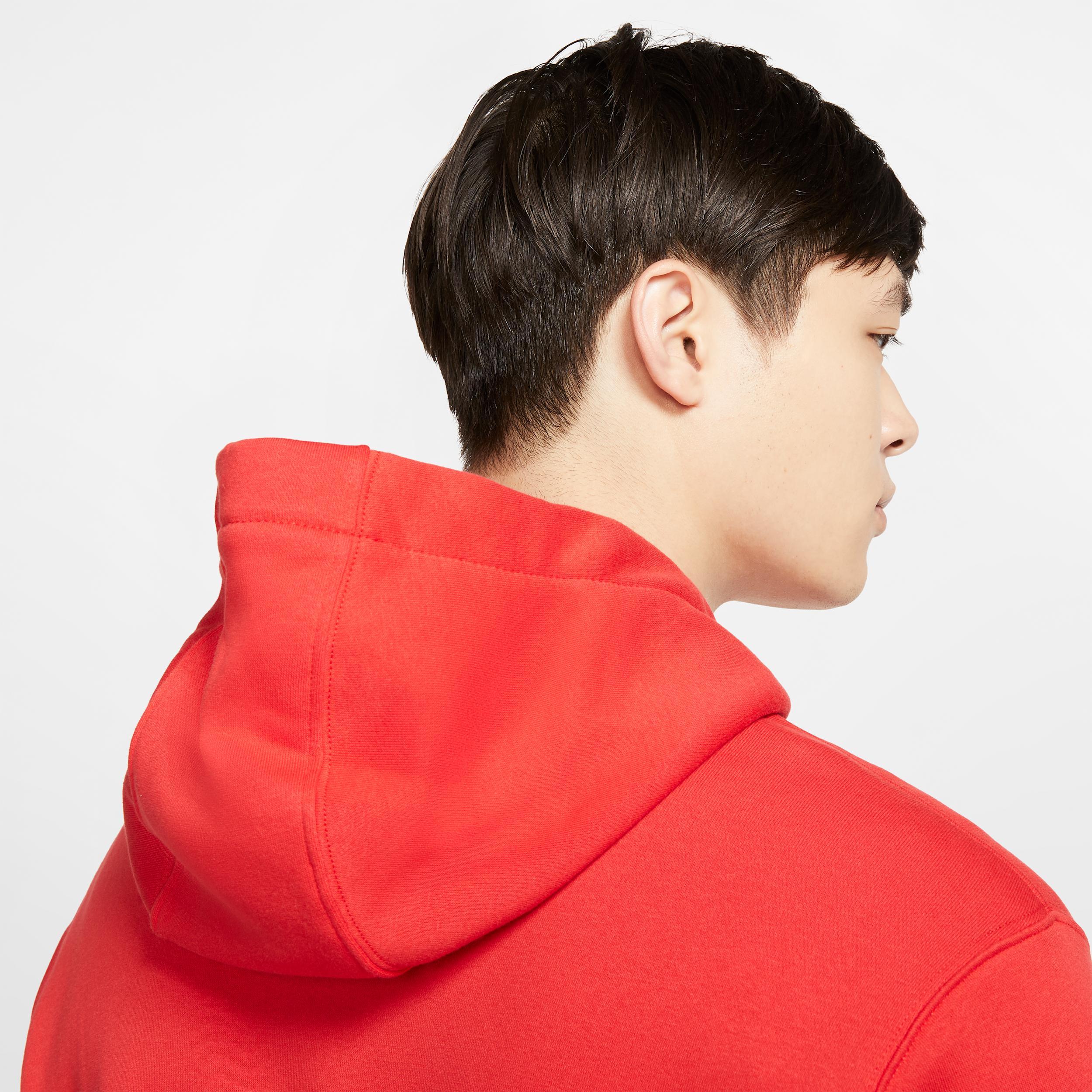 Mens Nike Sportswear Club Fleece Pullover Hoodie | BV2654-100 Product Image