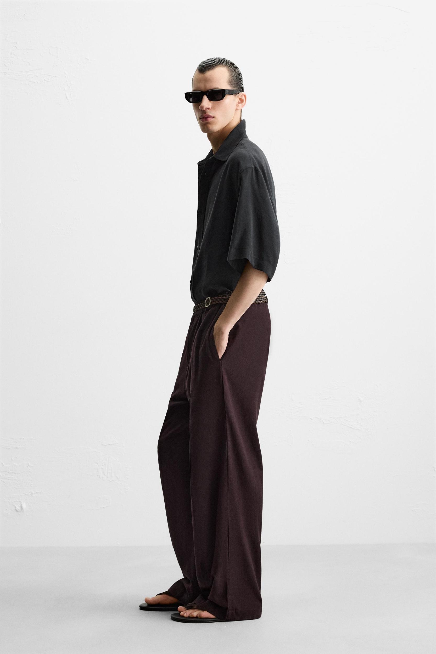 RELAXED FIT FLOWY SHIRT Product Image