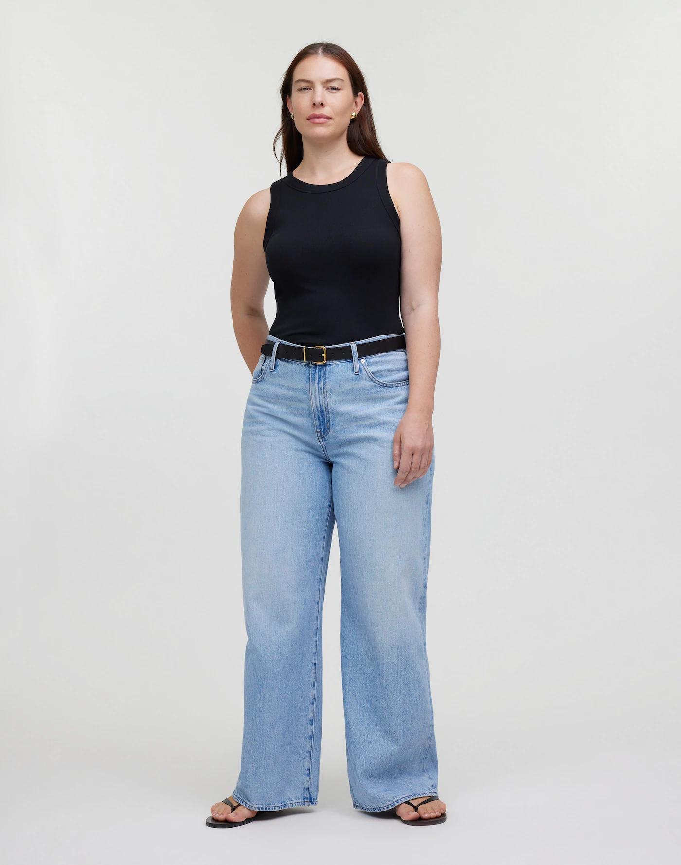 Supima® Rib Cutaway Tank Product Image