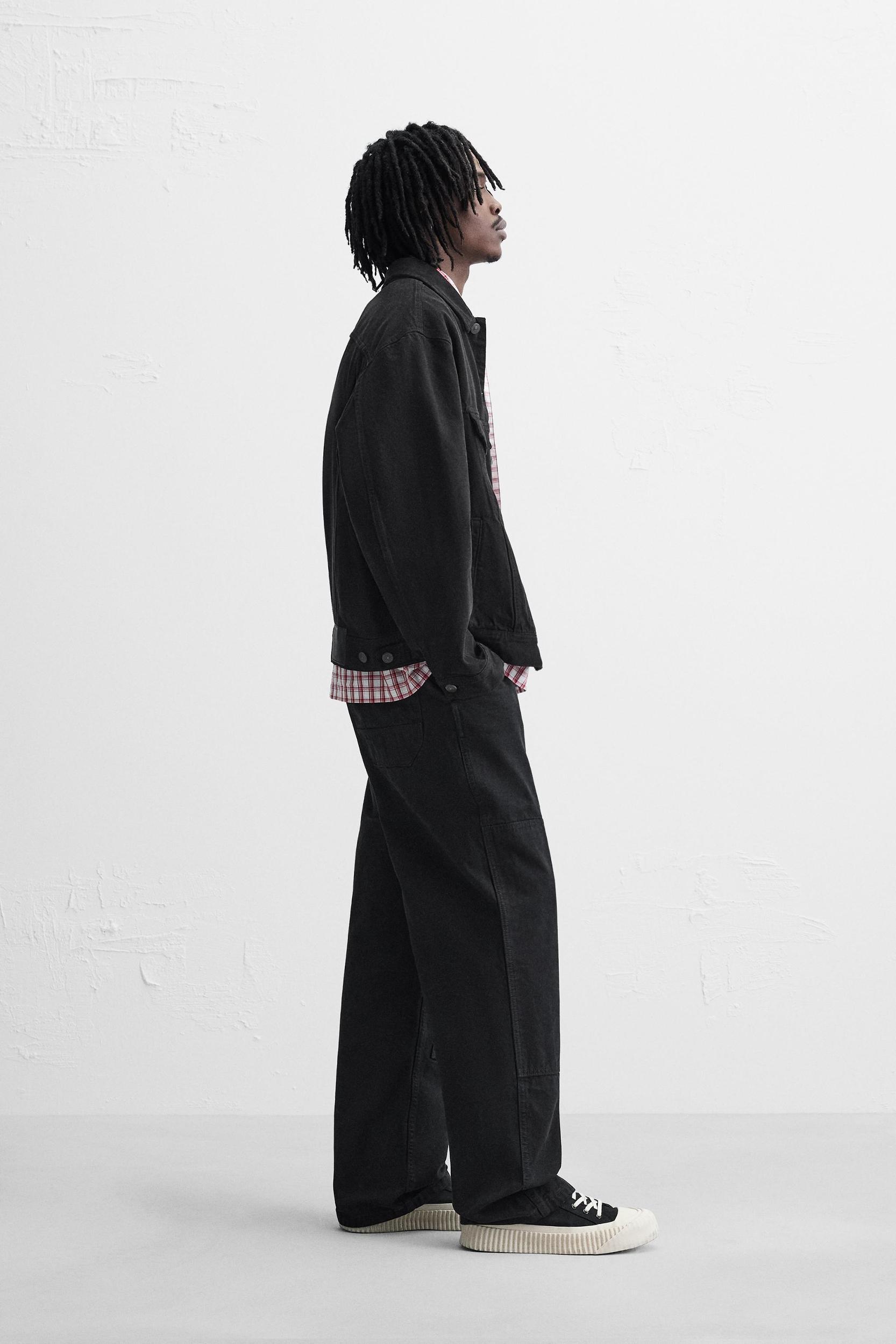 WASHED CARPENTER PANTS Product Image