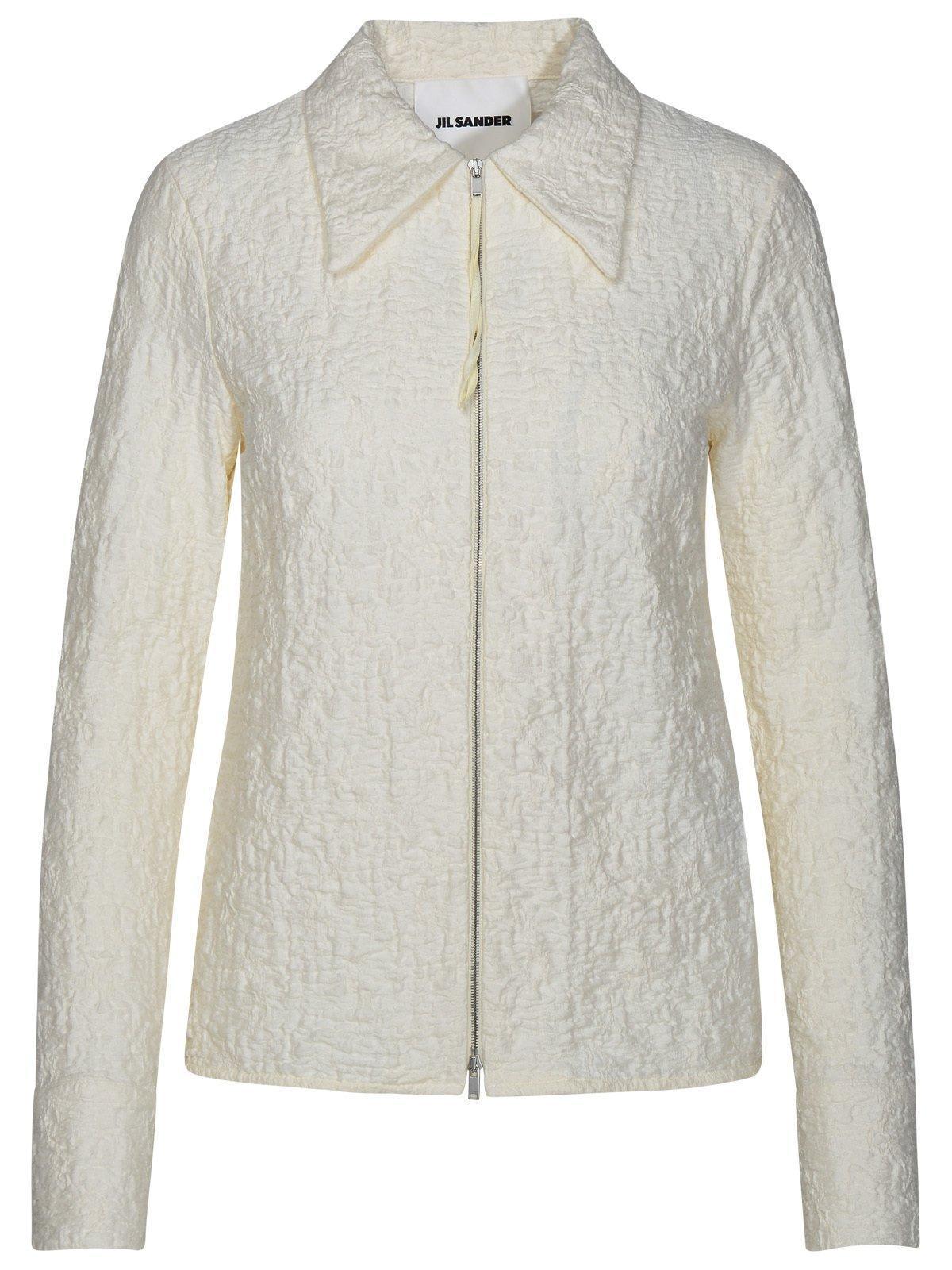 JIL SANDER Zip In White Product Image