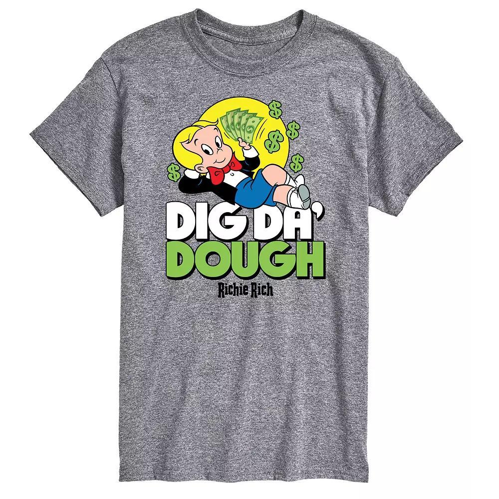 Men's Richie Rich Dig Da' Dough Graphic Tee,  Product Image