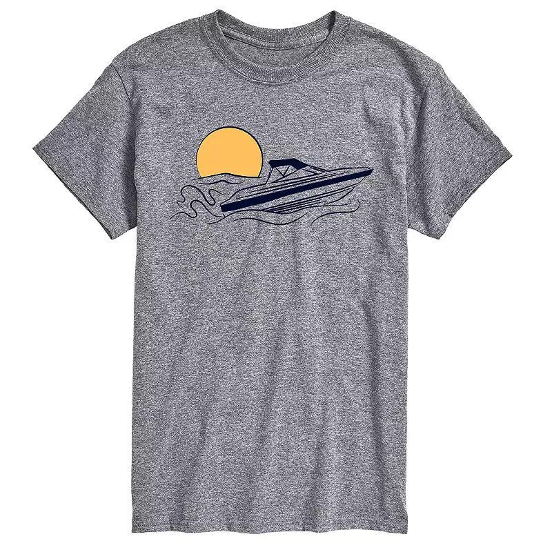 Men's Speed Boat Graphic Tee,  Product Image