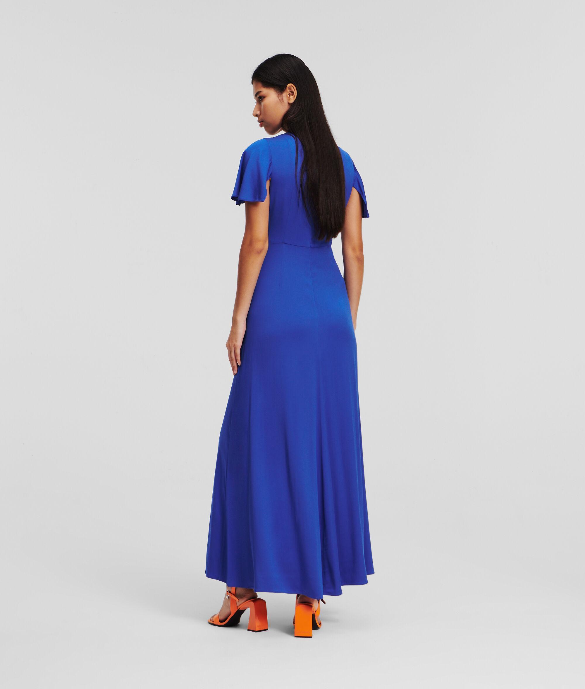 ROUCHED MAXI DRESS Product Image