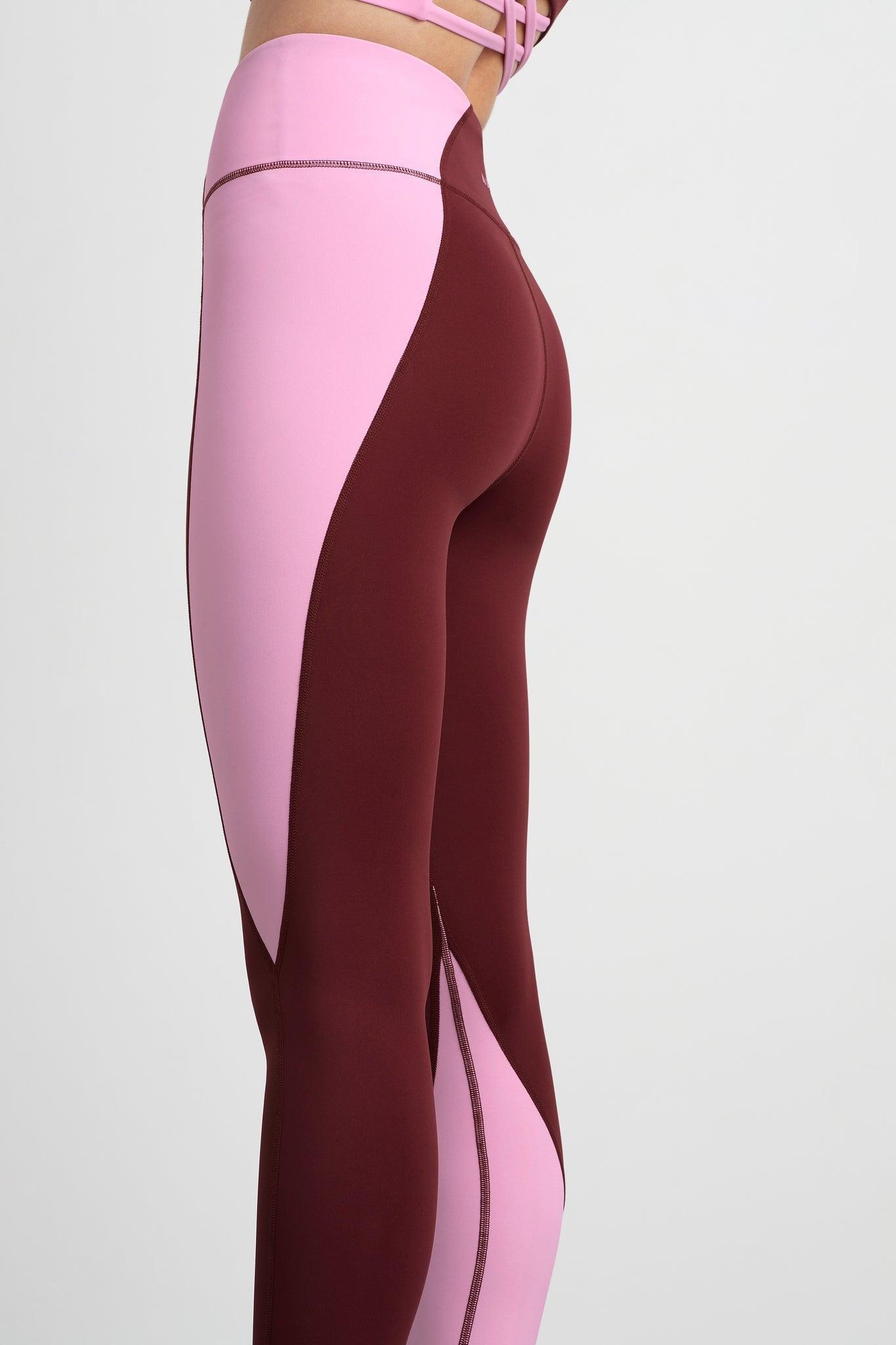 High Rise Colour Block 7/8 Legging 226 Product Image