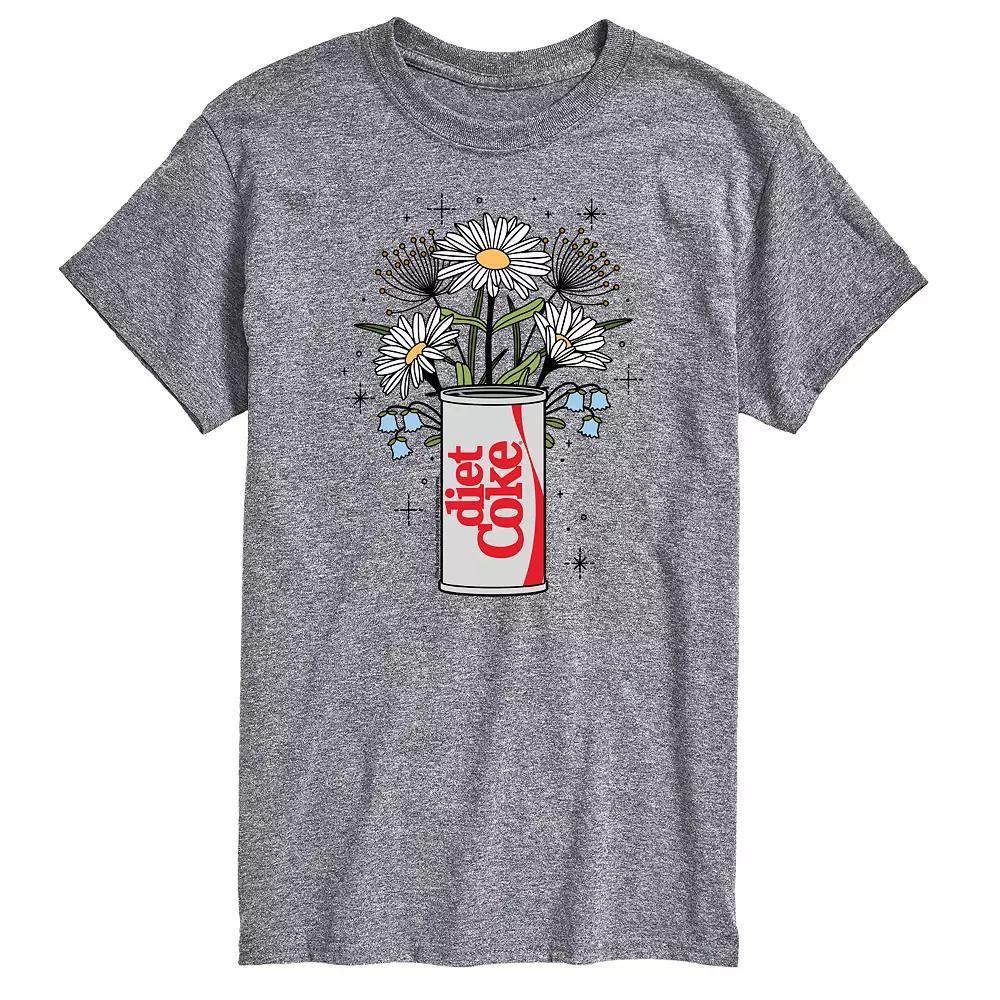 Men's Diet Coke Flowers With Coke Can Graphic Tee,  Product Image
