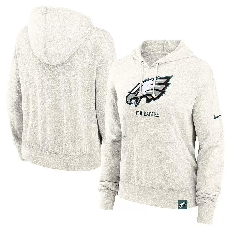 Philadelphia Eagles Gym Vintage Women's Nike NFL Pullover Hoodie Product Image