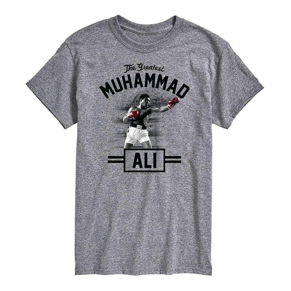 Big & Tall Muhammad Ali Standing Tall Tee, Men's, Size: 4XL Tall, Gray Product Image