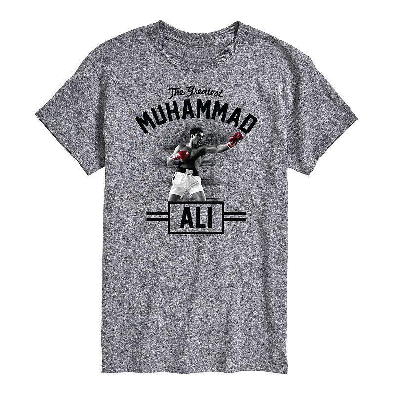 Big & Tall Muhammad Ali Standing Tall Tee, Men's, Size: 4XL Tall, Gray Product Image