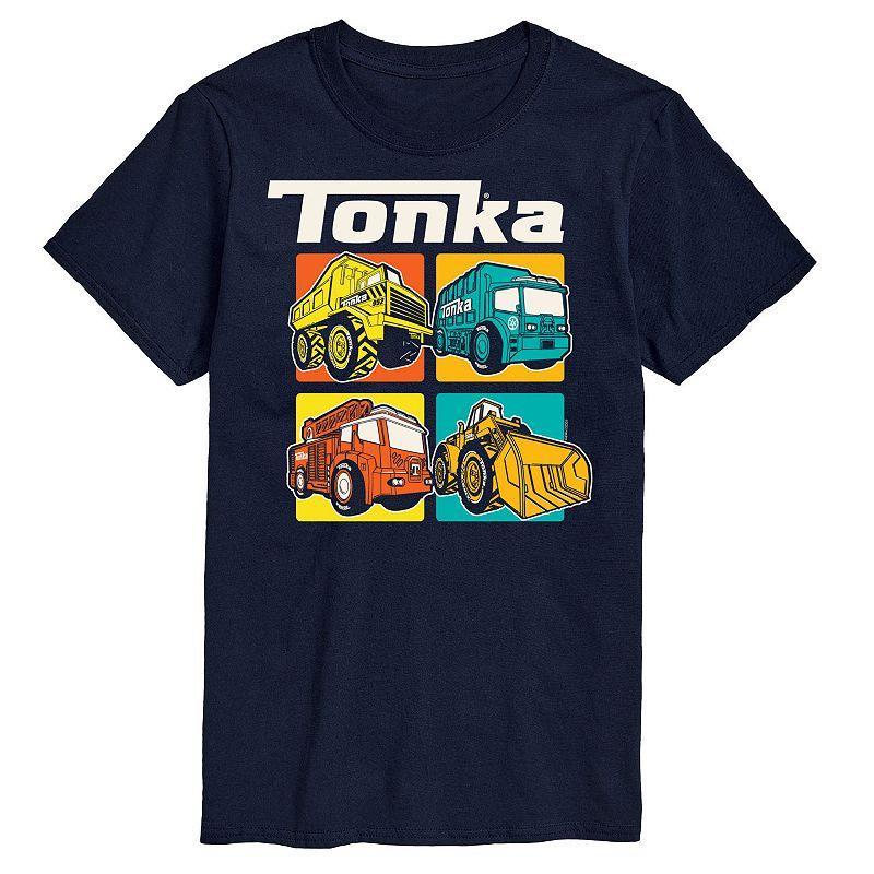 Big & Tall Tonka Grid Graphic Tee, Men's,  Product Image