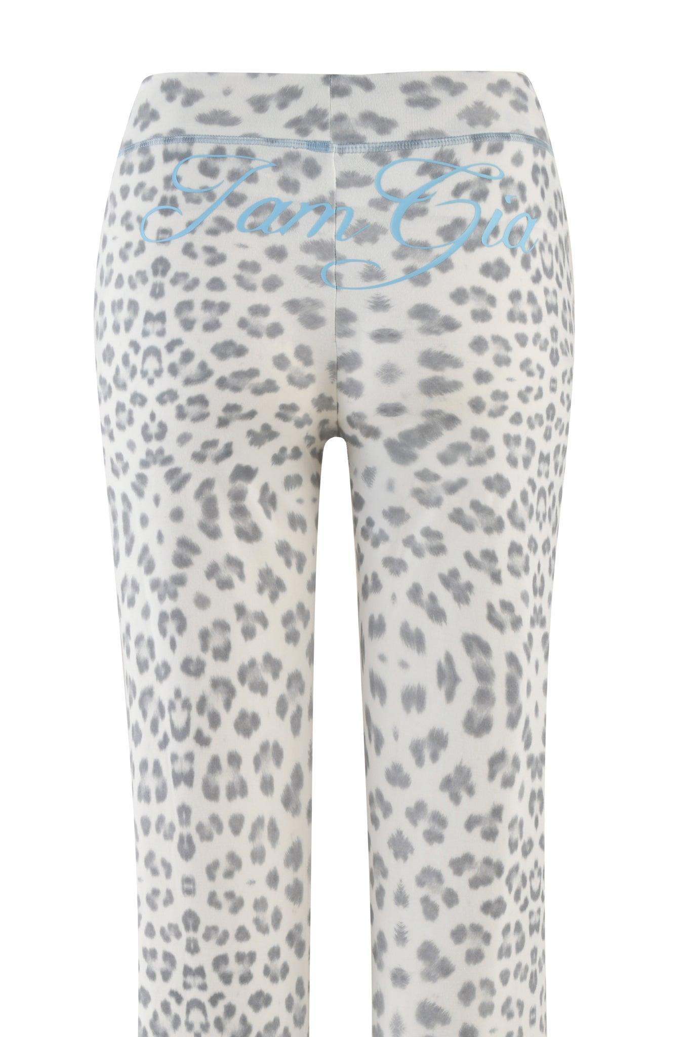 BLARE TRACKPANT - SNOW LEOPARD : WINTER WILD CARD Product Image