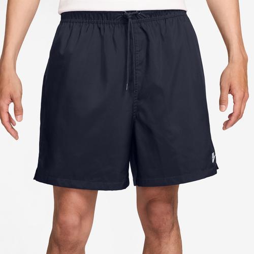Nike Mens Nike Club Flow Shorts - Mens Obsidian/White Product Image