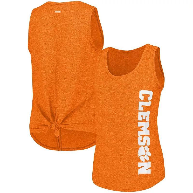 Women's Columbia Orange Clemson Tigers Cades Cape Omni-Wick Tri-Blend Tank Top, Size: Medium Product Image