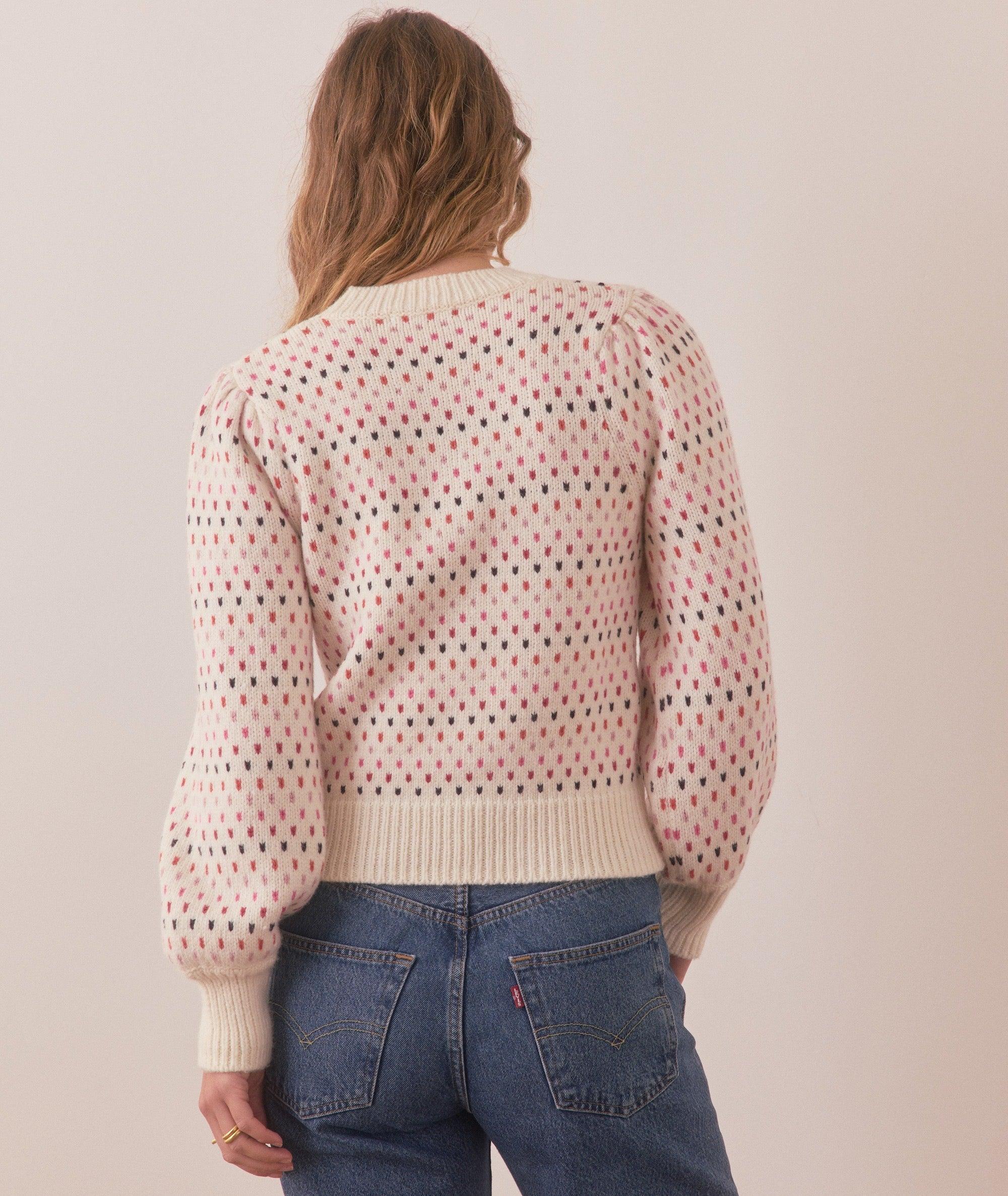 Alma Puff Sleeve Sweater Product Image