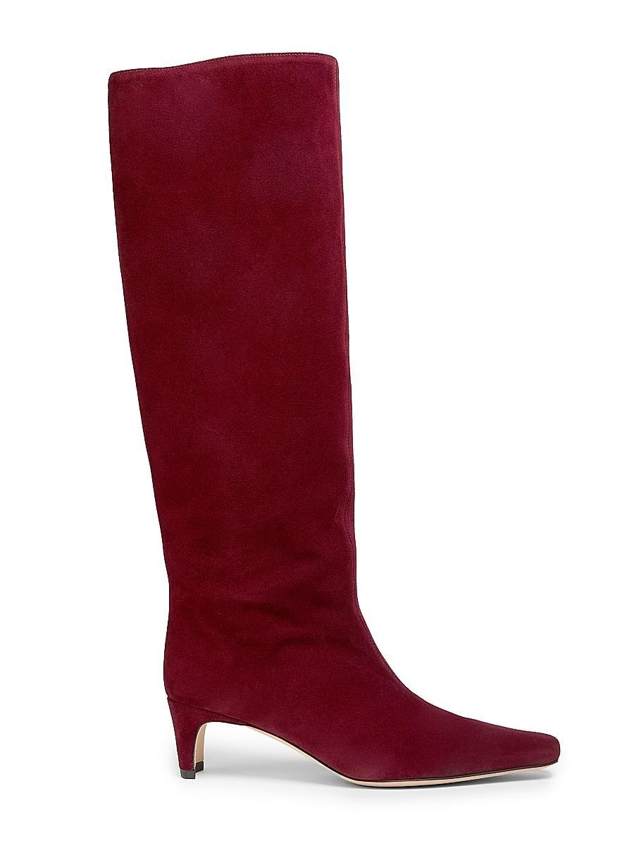 Womens Wally Suede Knee-High Boots Product Image