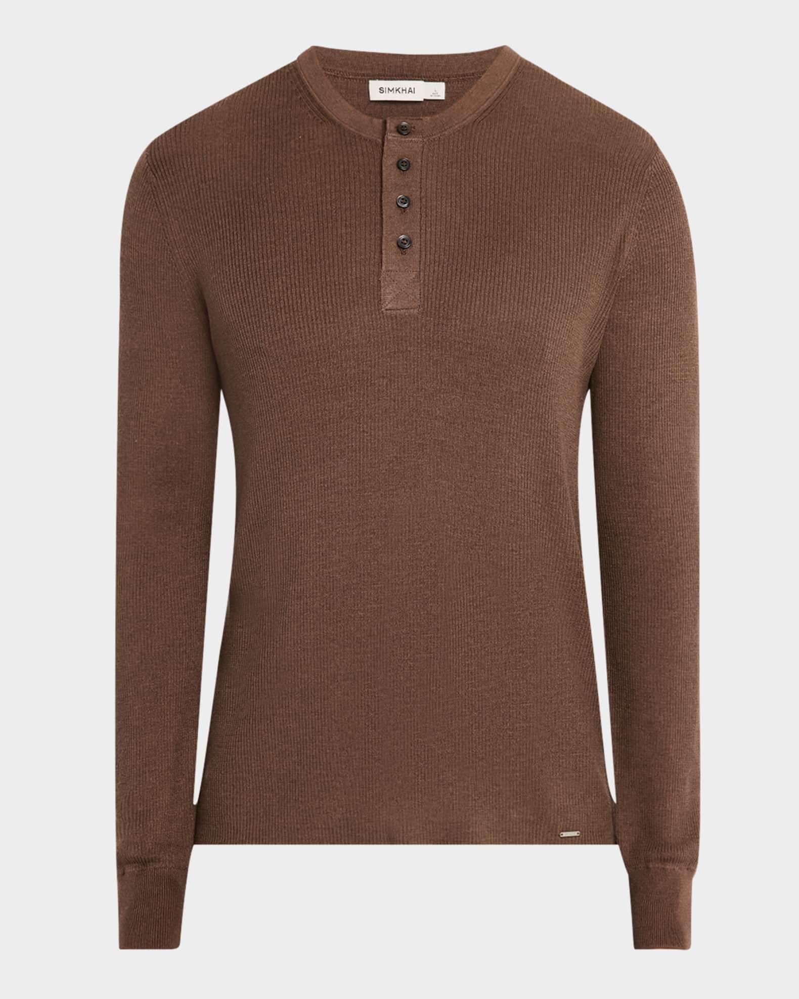 Men's Hezekiah Classic Henley Shirt Product Image