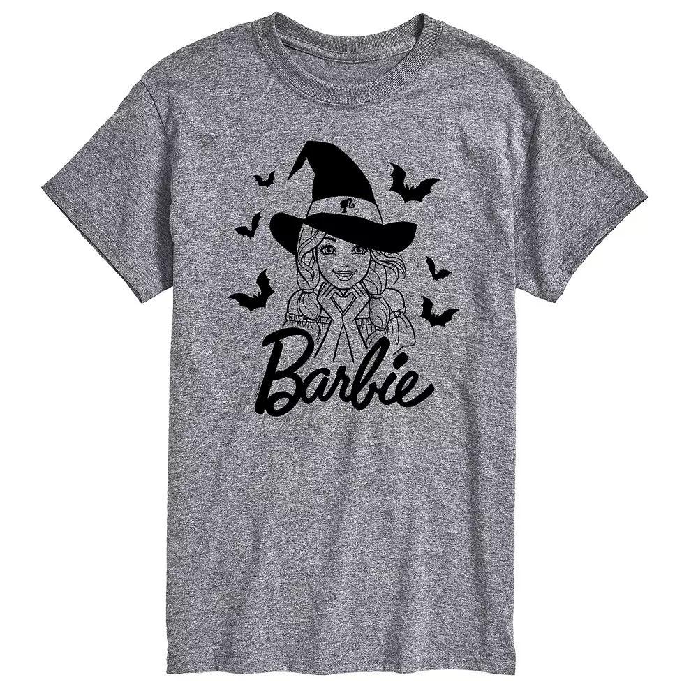 Big & Tall Barbie® With Bats Graphic Tee, Men's, Size: XXL Tall, Gray Product Image