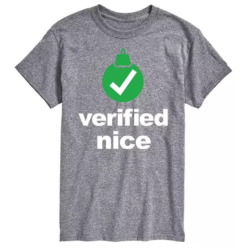 Big & Tall Verified Nice Graphic Tee, Men's,  Product Image