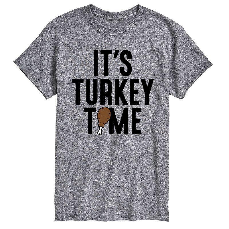 Men's Its Turkey Time Tee, Size: XL, Green Product Image