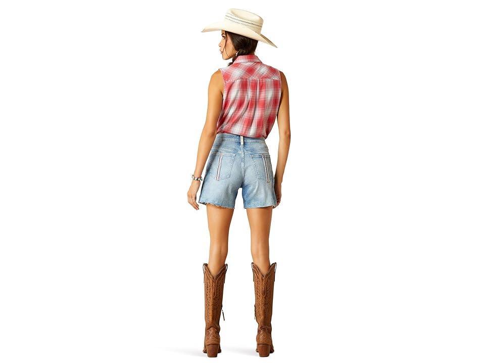 Ariat 5 Mid-Rise Nia Shorts (Idaho) Women's Shorts Product Image