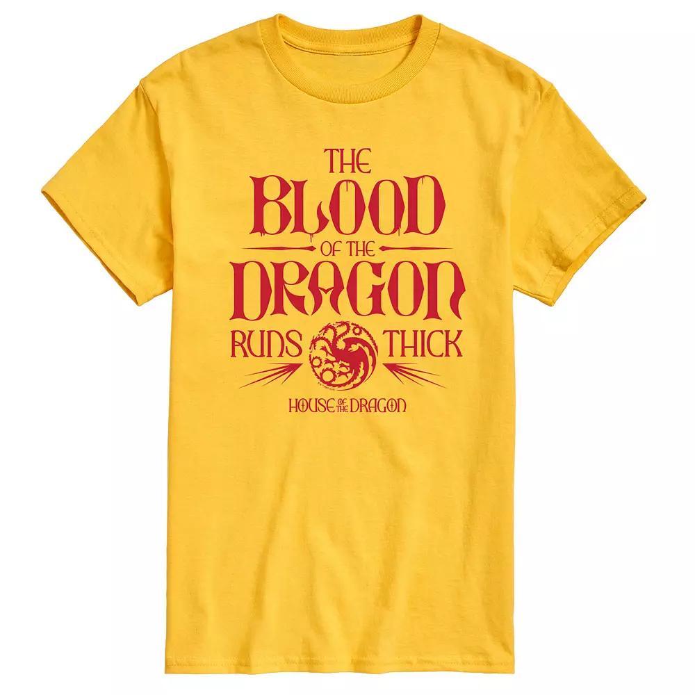 Men's House Of The Dragon Blood Of Dragon Graphic Tee,  Product Image