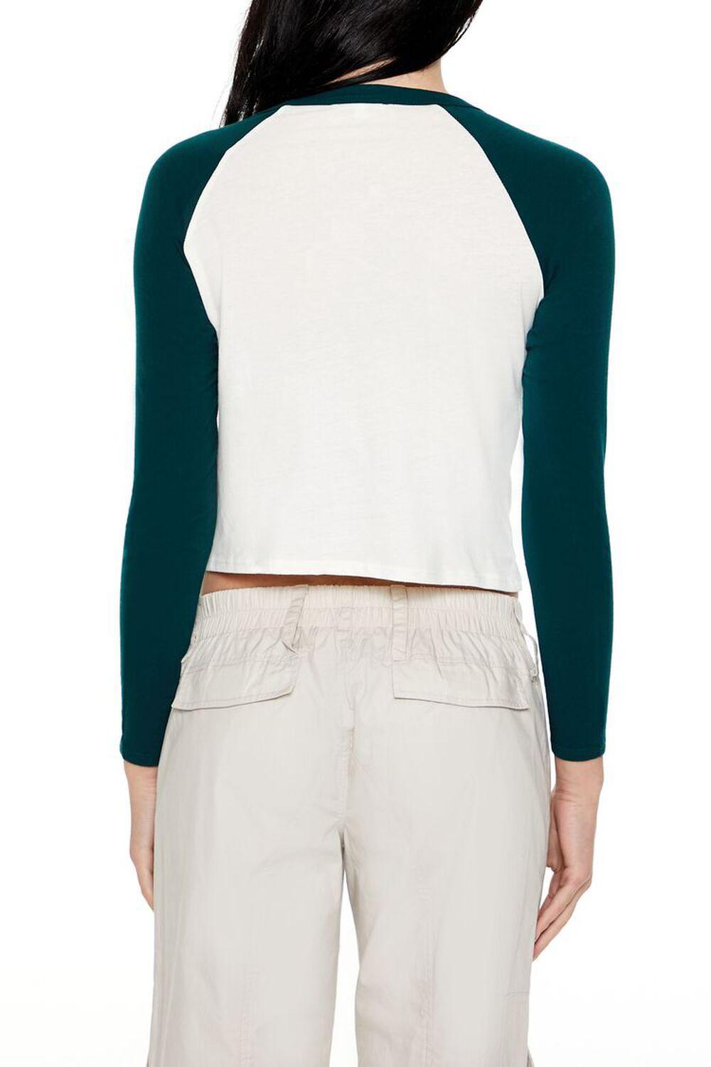 Los Angeles Cropped Raglan Tee | Forever 21 Product Image