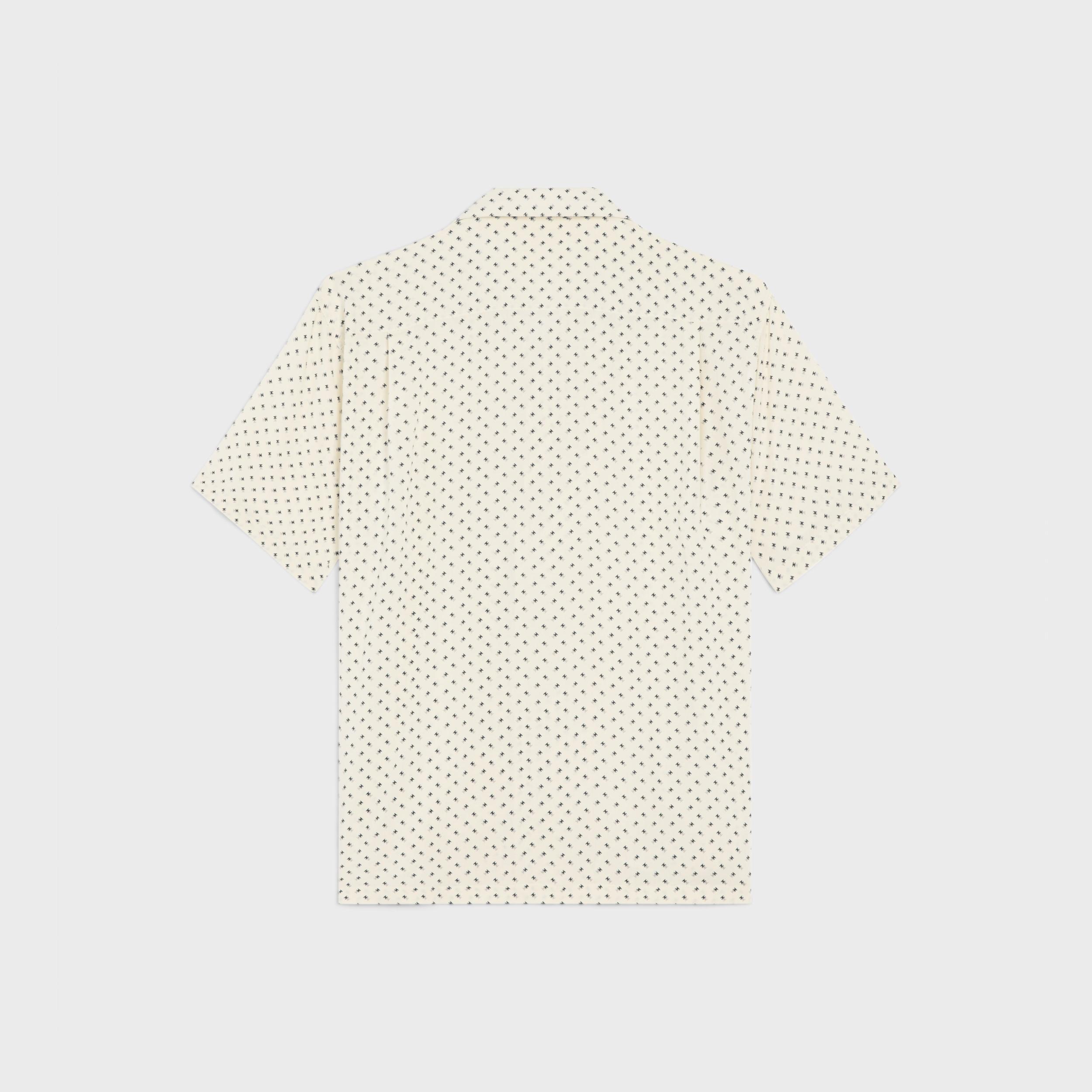 bowling shirt IN MICRO TRIOMPHE PRINT VISCOSE Product Image