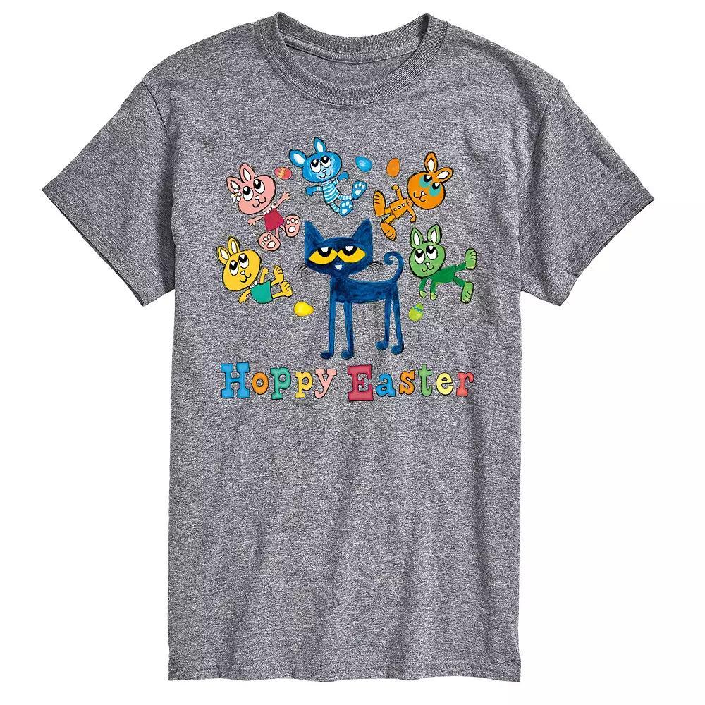 Big & Tall Pete The Cat Hoppy Easter Tee, Men's,  Product Image