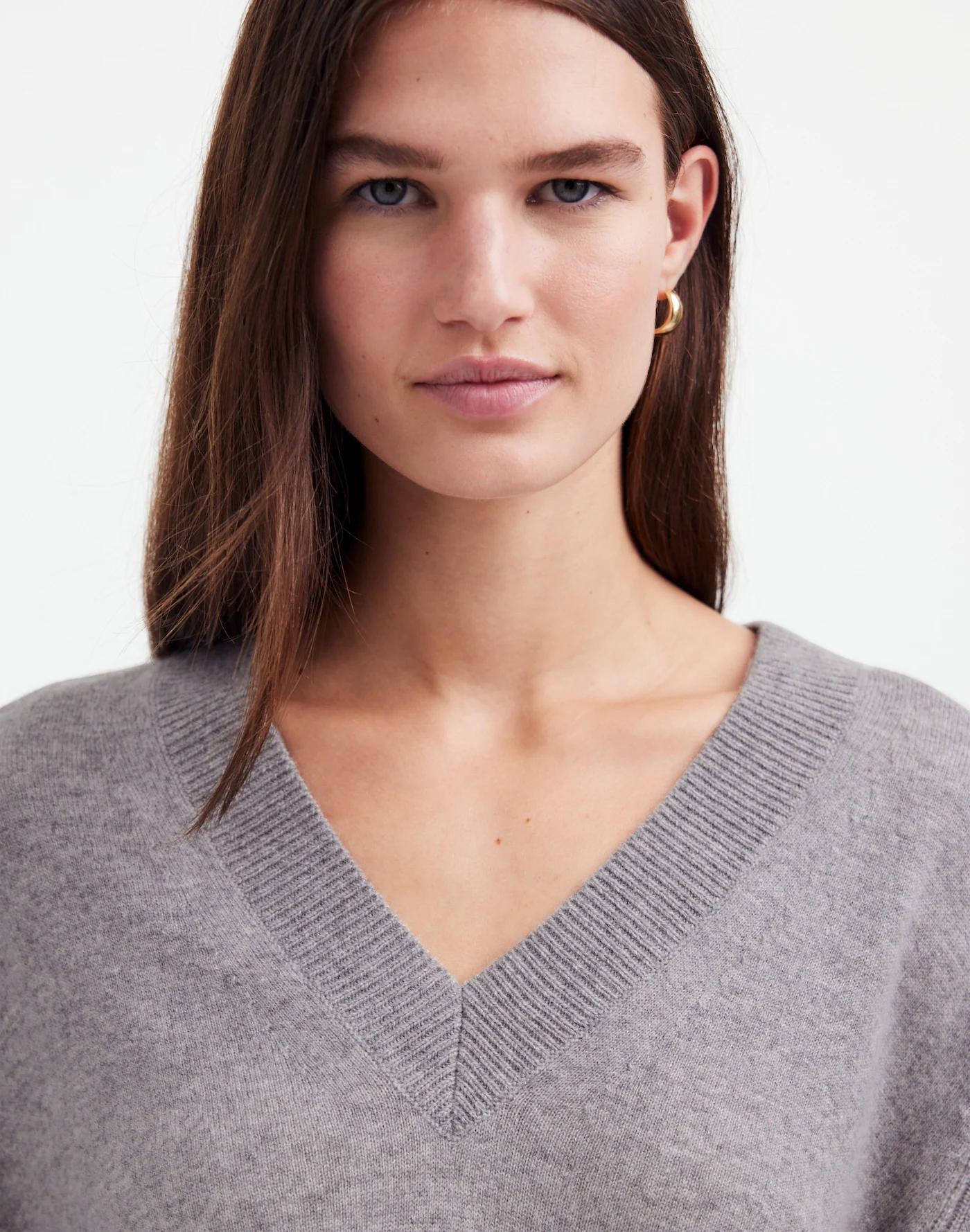 Cashmere V-Neck Sweater Product Image