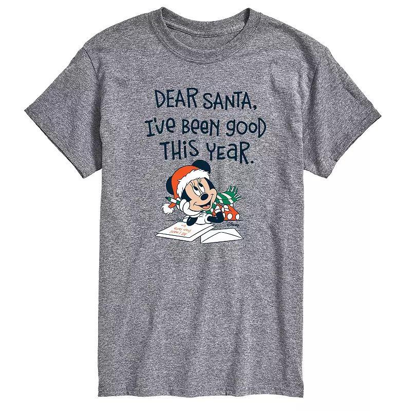 Disney's Mickey Mouse Men's I've Been Good Graphic Tee, Size: Small, Grey Gray Product Image