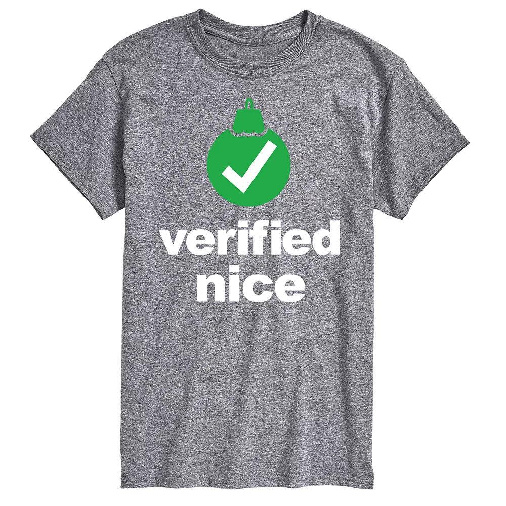 Big & Tall Verified Nice Graphic Tee, Men's,  Product Image