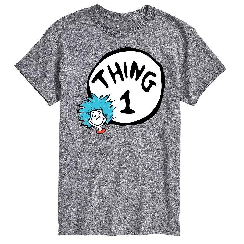 Big & Tall Dr Seuss Thing One Tee, Men's,  Product Image